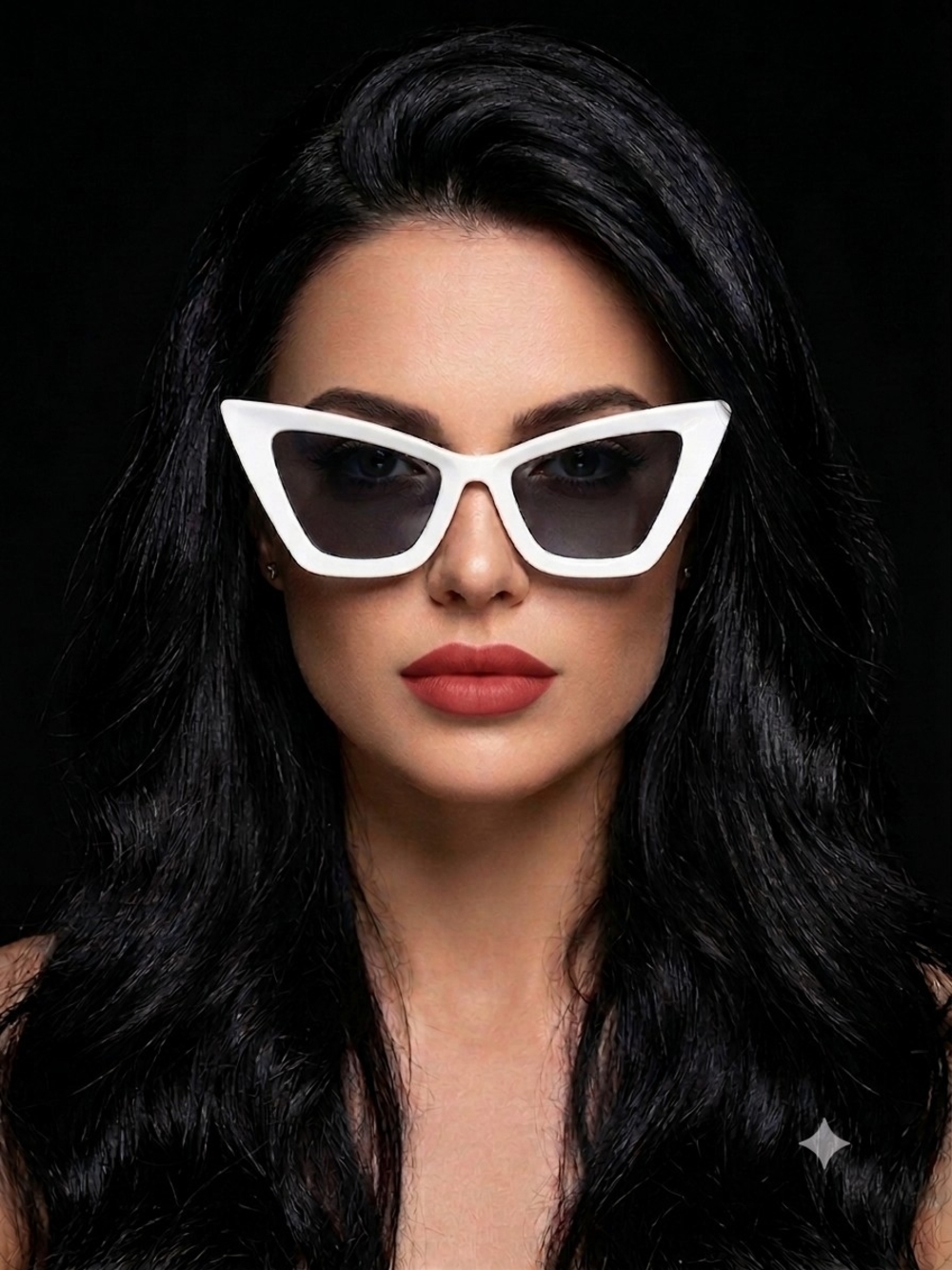 White Cat-Eye Sunglasses for Women - Bold Fashion Accessory